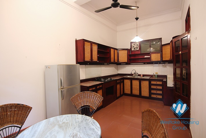 Cosy house for rent in To Ngoc Van street, Tay Ho district, Hanoi, fully furnished.