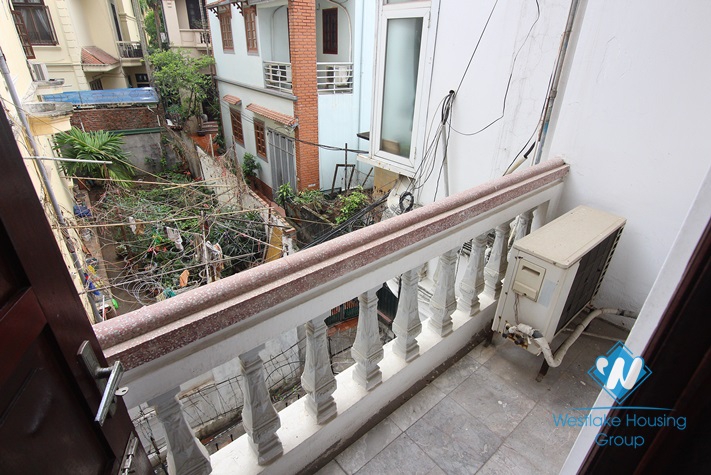 Cosy house for rent in To Ngoc Van street, Tay Ho district, Hanoi, fully furnished.
