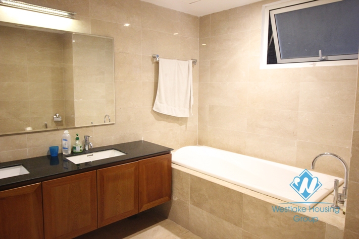 Big apartment for rent with 04 bedrooms in Ciputra, Tay Ho, Ha Noi.