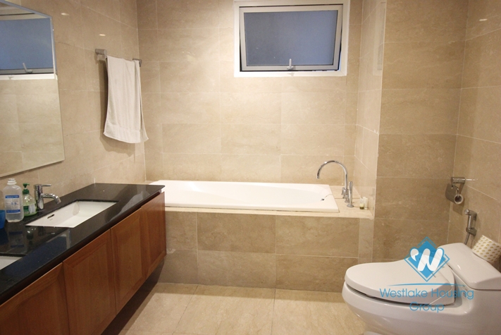 Big apartment for rent with 04 bedrooms in Ciputra, Tay Ho, Ha Noi.