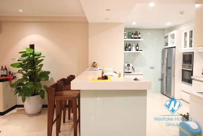 Big apartment for rent with 04 bedrooms in Ciputra, Tay Ho, Ha Noi.