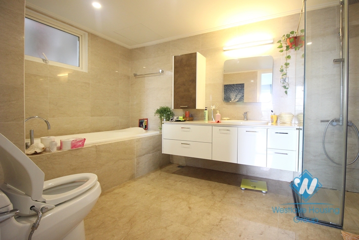 Quality and Furnished 04 bedrooms apartment for rent in Ciputra,Hanoi