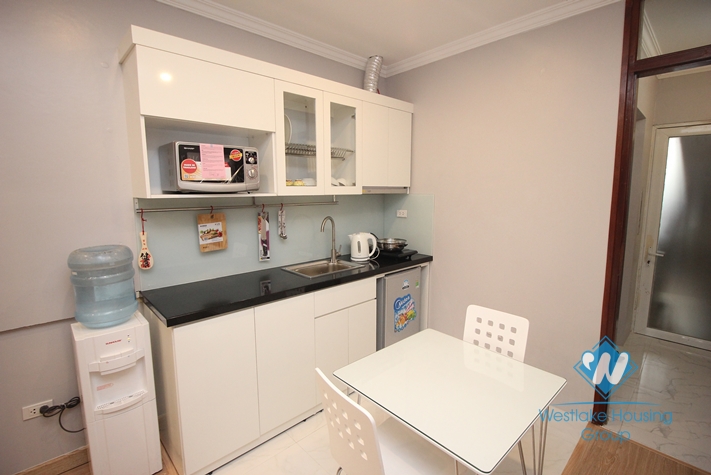 Apartment with beautiful balcony for rent in Ba Dinh, Hanoi