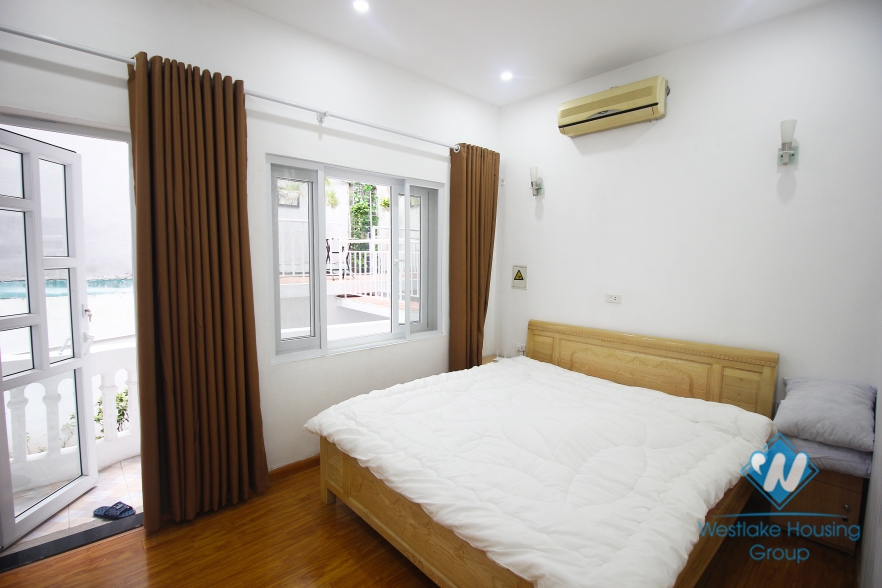 Comfortable newly furnished house for rent in Dao Tan, Ba Dinh Street, Hanoi