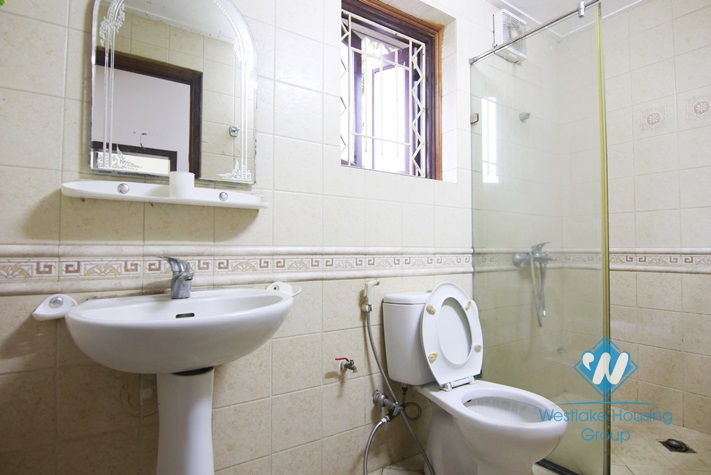 Four bedrooms house for rent in Doi Can street, Ba Dinh district, Hanoi