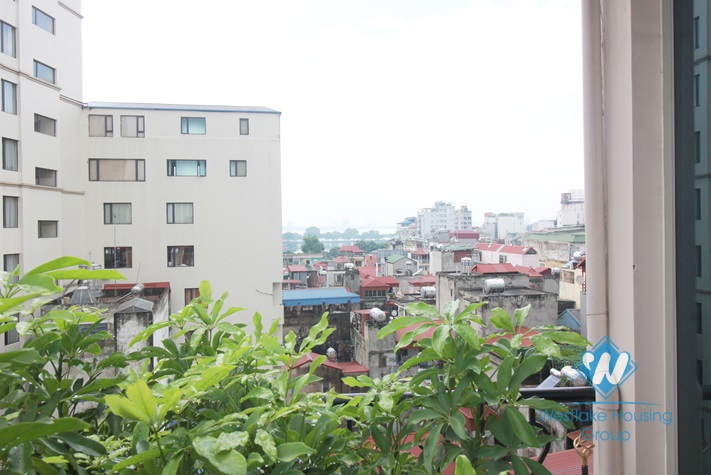 Beautiful, lake-viewed apartment for rent in Truc Bach, Ba Dinh, Hanoi