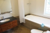 Lake view balcony apartment for rent in Yen Phu Village, Tay Ho