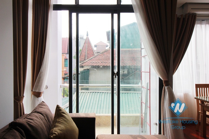 Bright one bedroom apartment for rent on To Ngoc Van, Tay Ho