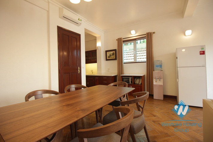 Newly renovated apartment for rent in Truc Bach island, Ba Dinh