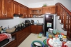 Good quality house with natural wooden furniture for rent in Ba Dinh