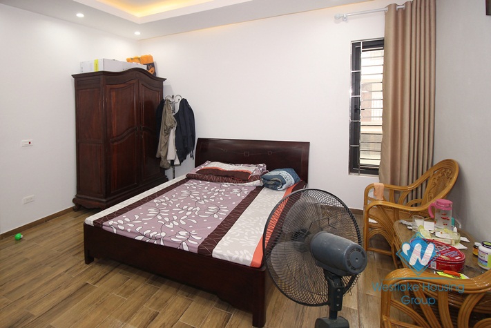 Good quality house with natural wooden furniture for rent in Ba Dinh