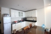 Lake view balcony apartment for rent in Yen Phu Village, Tay Ho