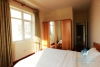 Luxury services apartment with lake view for rent in Kim Ma, Ba Dinh, Hanoi