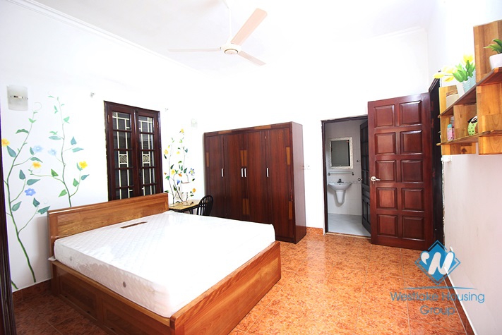 House with large terrace available for rent near lake side, Tay ho district, Hanoi.