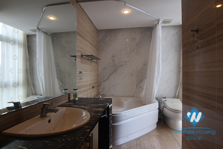 An exquisite villa for rent by Westlake Tay Ho with swimming pool splendid lake view