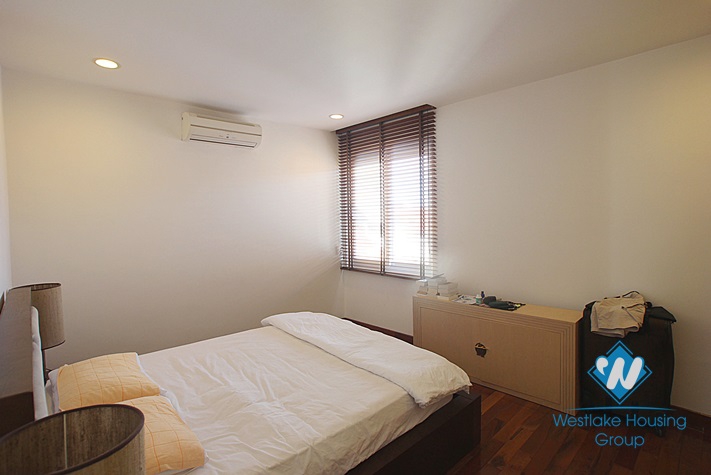 Penthouse apartment with 2 bedrooms, lake view for rent in Tay Ho