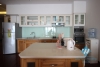Nice 4 bedroom apartment with open view for rent on Xuan Dieu street, Tay Ho, Hanoi