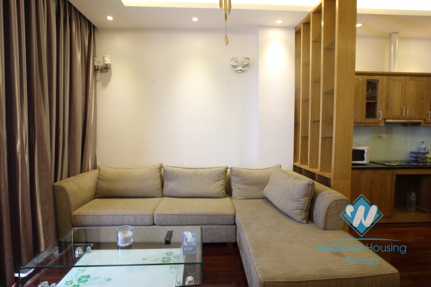High quality 01 bedroom rental apartment with large balcony in Westlake area, Hanoi.