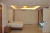 Beautiful apartment with nice garden for rent in Xuan Dieu Street, Tay Ho, Ha Noi 
