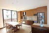 Nice  03 bedrooms apartment for rent in Tay Ho area, Ha Noi