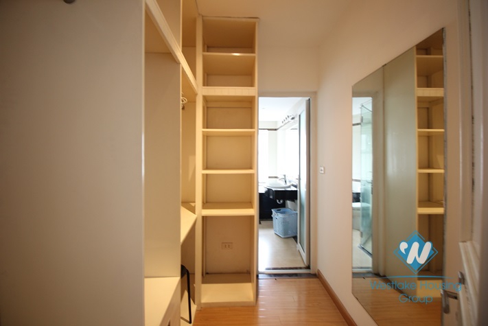 Spacious three bed apartment for rent in Yen phu, Tay Ho, Hanoi