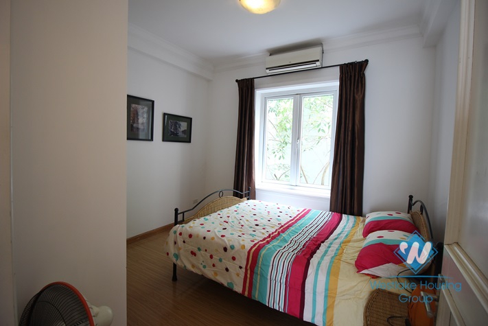 Spacious three bed apartment for rent in Yen phu, Tay Ho, Hanoi