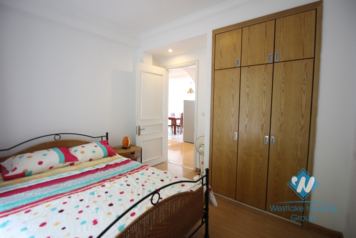 Spacious three bed apartment for rent in Yen phu, Tay Ho, Hanoi