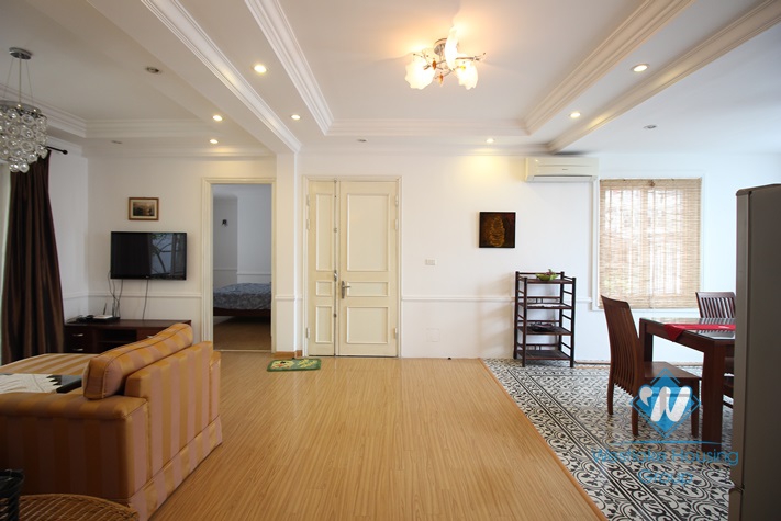 Spacious three bed apartment for rent in Yen phu, Tay Ho, Hanoi