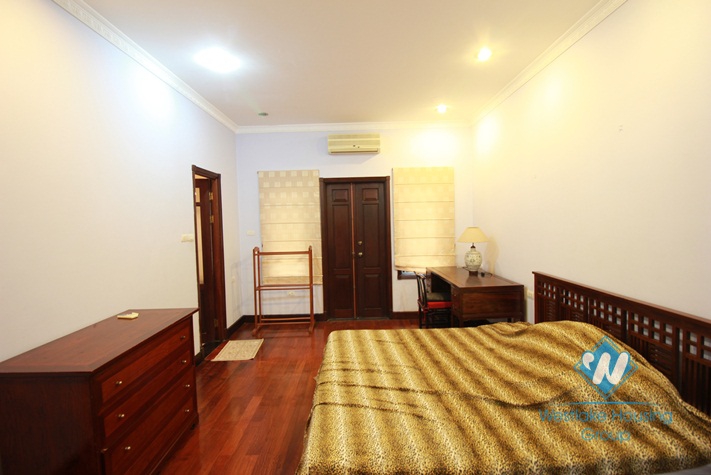 House with beautiful court yard and garden for rent in Tay Ho