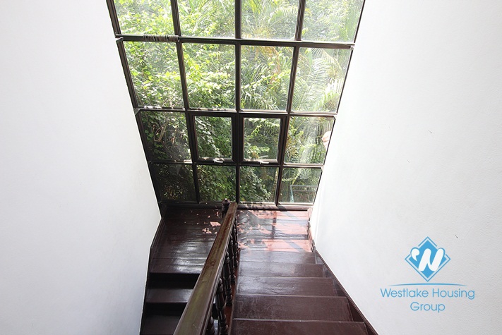 Garden swimming pool villa for rent on To Ngoc Van, Tay Ho
