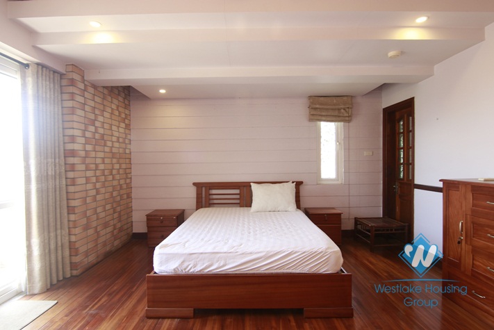 Close to Truc Bach area, lakeview spacious apartment for rent in Tay Ho, Hanoi