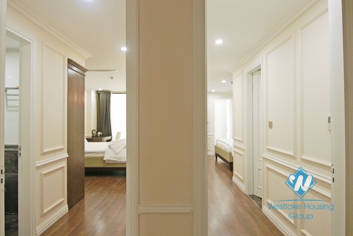 High floor luxurious apartment for rent in Hanoi city centre