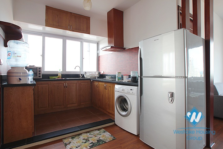 Nice Bright 2 bedroom apartment on the top floor for rent in Tay Ho, Ha Noi