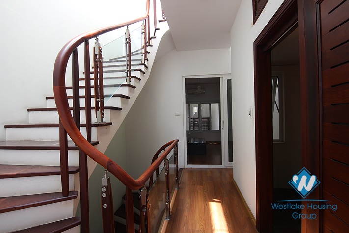 Charming house for rent in Au co st, Tay Ho, Ha Noi.