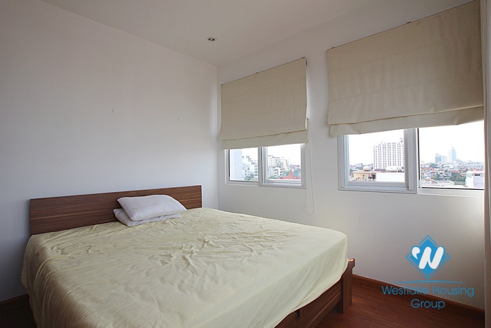 Nice Bright 2 bedroom apartment on the top floor for rent in Tay Ho, Ha Noi