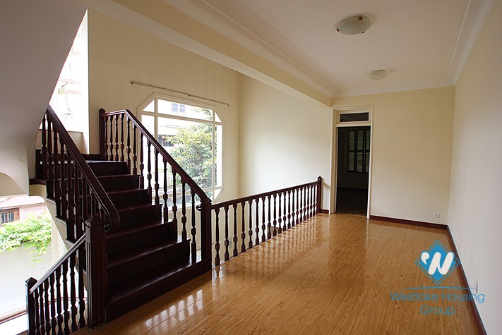 Charming house with nice garden and yard for lease in Tay Ho area.
