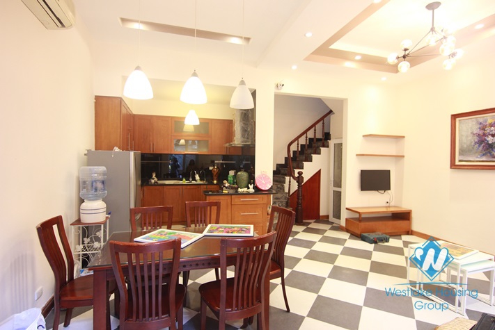 03 bedrooms house-bright and quiet for rent in Au co st, Tay ho district 