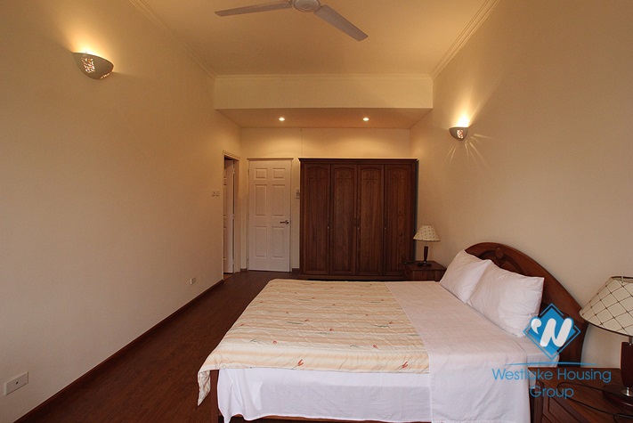 Apartment on the higher floor for lease in Westlake area, Hanoi