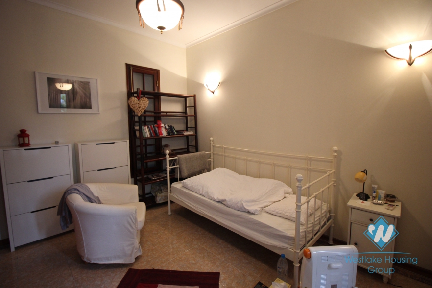 Charming house for rent in a quiet alley in Tay Ho, Hanoi