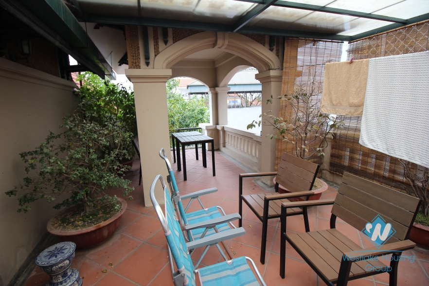 Charming house for rent in a quiet alley in Tay Ho, Hanoi
