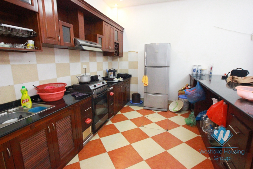 Quiet house for rent in To Ngoc Van Street, Tay Ho, Hanoi