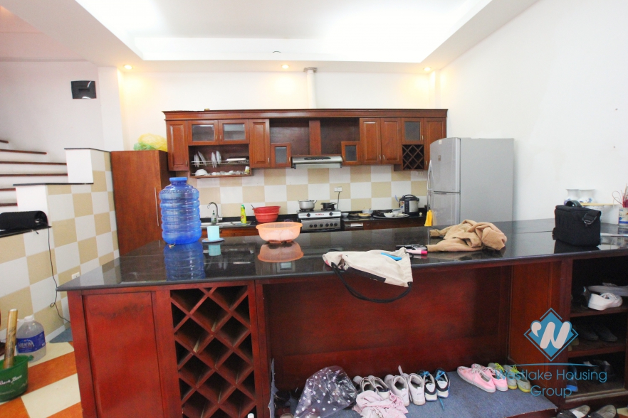 Quiet house for rent in To Ngoc Van Street, Tay Ho, Hanoi