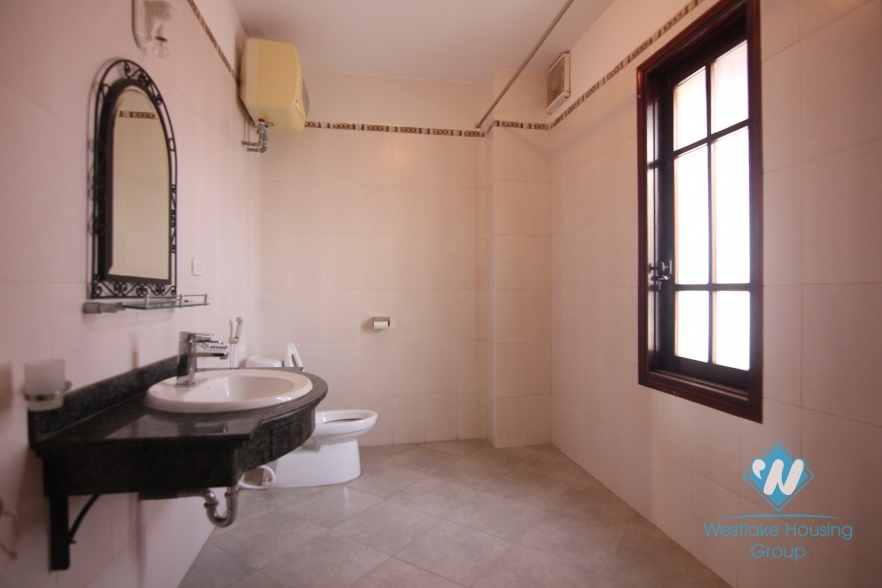Swiming pool yard villa for rent on To Ngoc Van, Tay Ho, Hanoi