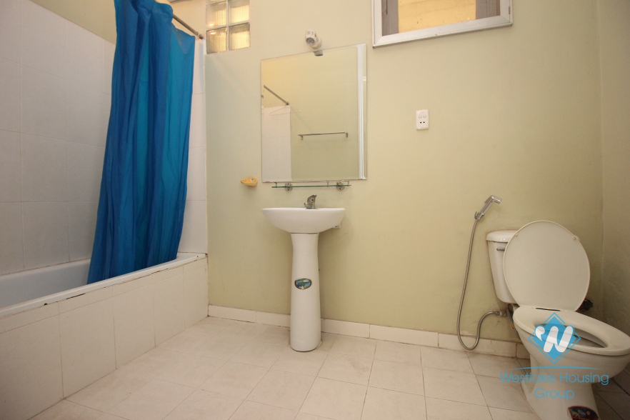 House for rent with car garage, large yard and terrace in Tay Ho, Hanoi