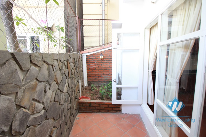 Well design house for rent in Tay Ho Street, Tay Ho, Hanoi.