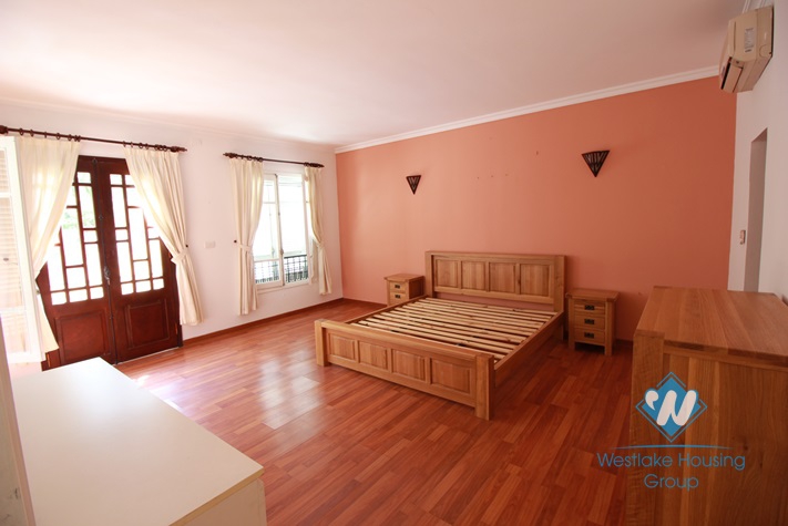 Well design house for rent in Tay Ho Street, Tay Ho, Hanoi.