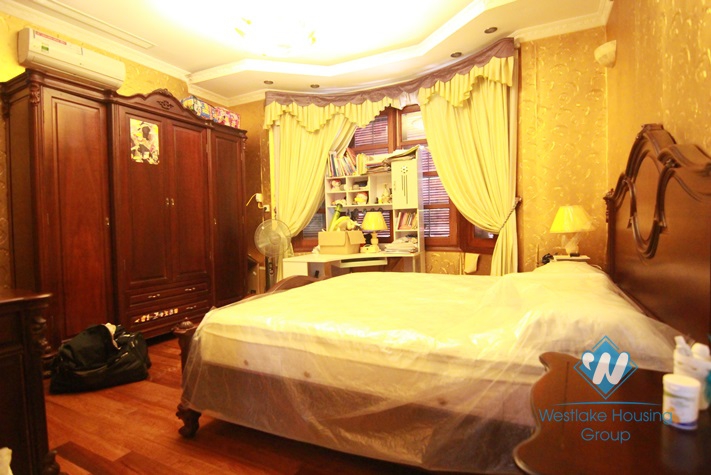 A 600 sqm villa with garden yard and terrace available for rent in Tay Ho
