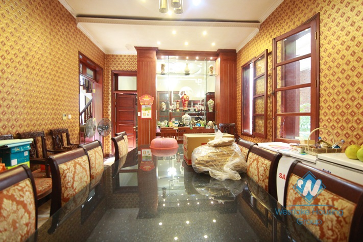 A 600 sqm villa with garden yard and terrace available for rent in Tay Ho