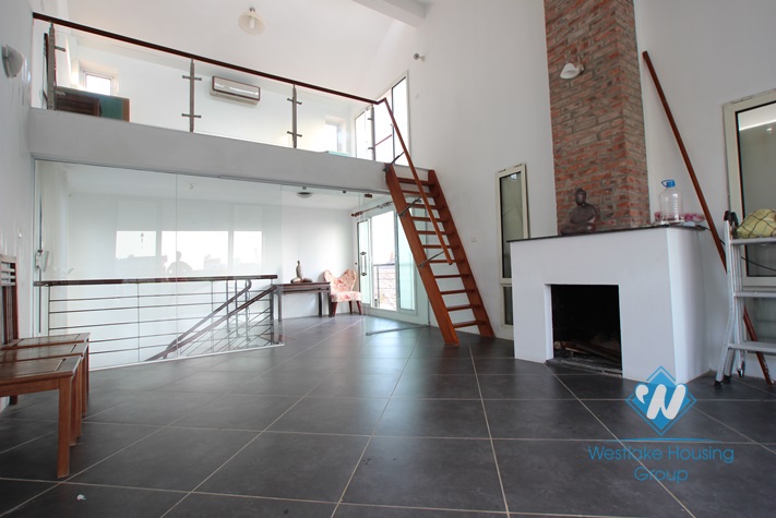 Well designed 3 bedroom house with beautiful view for rent in Tay Ho 