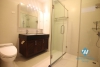 Lake view with big balcony apartment for rent in Xuan Dieu st, tay Ho district 